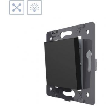 LEDBOX Interruptor Cruzamiento, negro