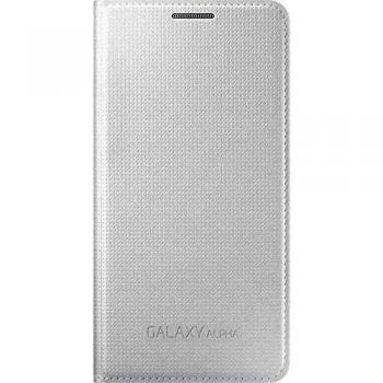 Samsung Galaxy Alpha Flip Cover Case - White