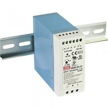 Fuente de alimentación DIN 24V DC 1.74A 40W Mean Well MDR-40-24