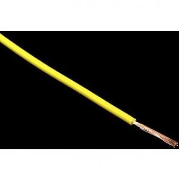 Copper Strand Insulated 1x0.14mm² Yellow 10m