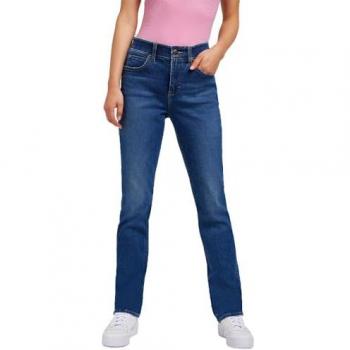 Lee Ultra Lux Comfort Women's Straight Fit Jeans Cobalt Sheen 33