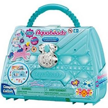 Aquabeads Deluxe Carry Case Craft Set with Storage Organizer