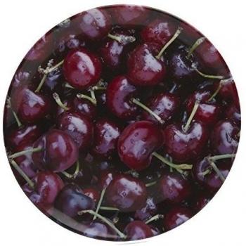 Splash - Plato llano (20,5 cm), diseo de cerezas