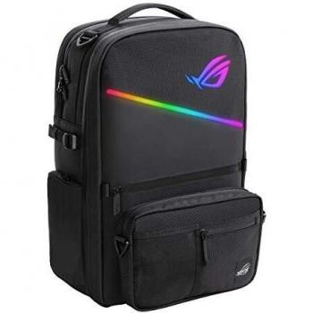 ASUS ROG Ranger BP3703 - Mochila modular para videojuegos con cable de carga, cremallera antirrobo y repelente al agua, apta para portátiles de hasta 17 pulgadas