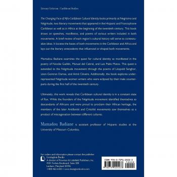 Afro-Caribbean Cultural Identity Transformation Book