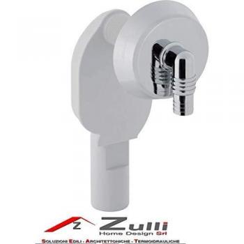 Geberit - Sifón Empotrado Geberit Para Electrodomésticos, Con Una Conexión: D40Mm Cromado Brillante
