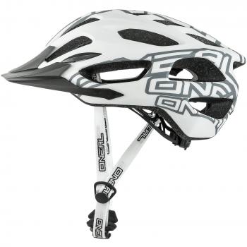 O'NEAL | Casco para Bicicleta de montaña | Enduro All-Mountain | Sistema de ventilación eficiente, Sistema de Ajuste de Talla, Aprobado por la EN1078 | Casco Q RL | Adultos | Blanco | Talla L/XL/XXL