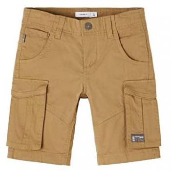 Pantalones Cortos Cargo Ryan Twibamgo Beige Regular Fit para Niños