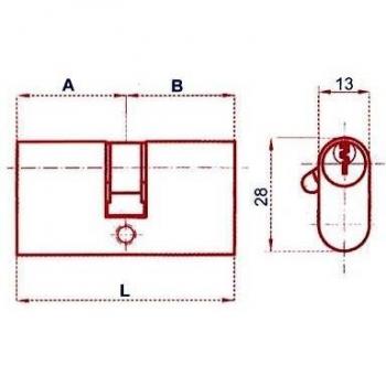 Lince LIN9C002727N Bombillo para Cerradura