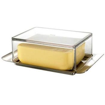 Mantequera Brunch 250g con Tapa y Diseño Ergonómico, Apta para Lavavajillas