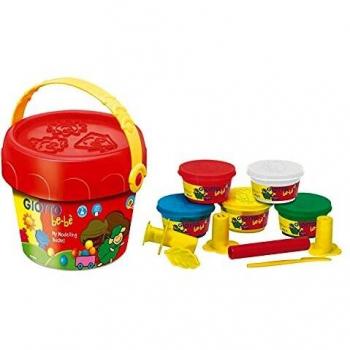 Giotto Pasta Bebe para modelar Cubo Maxi con Accesorios dermatologicamente testado