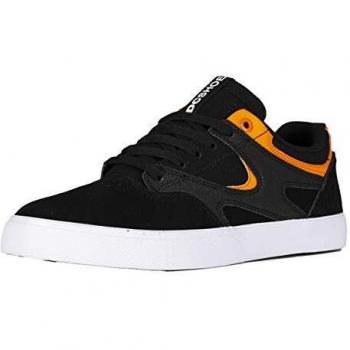 DC Shoes Kalis Vulc S - Zapatillas de Skate de Cuero - Hombre - EU 42