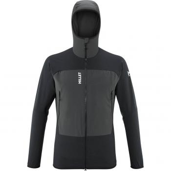 Chaqueta Softshell con Capucha para Hombre Millet Fusion XCS Negra