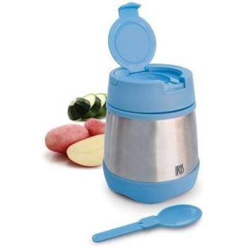 Iris - Termo Dbl. Pared Cuchara 350Ml Azul 8302I