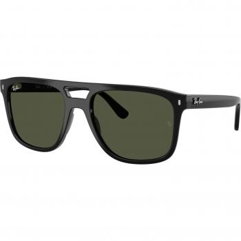 Ray-Ban RB2213 901/31 Unisex Squadrata Nero Sunglasses Black Size 55