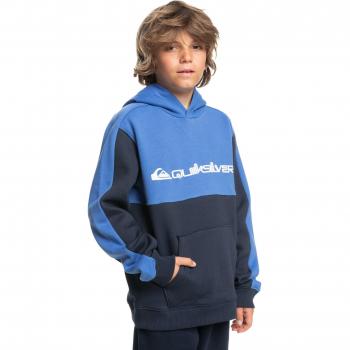 Sudadera de niños Quiksilver Knowledge Area con capucha, diseño moderno, material suave y cómodo, ideal para uso diario y actividades al aire libre