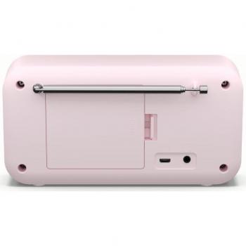 SHARP DR-P420 Blossom Pink Portable DAB Bluetooth Radio