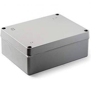 FAMATEL – Caja estanca IP55 | Sin conos | 220x170x85 | Gris