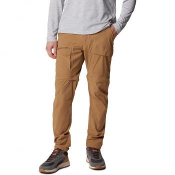 Pantalón convertible de senderismo Columbia Maxtrail™ Lite para hombre, color marrón, talla 36