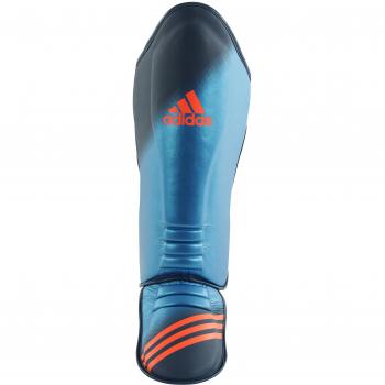 adidas Espinillera Speed Super Pro Shin-n-Step, Azul metálico, S/M, ADIGSSM011