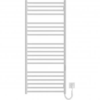 Radiador Toallero Eléctrico Bajo Consumo HYGGE FAMILY Modelo GREENWICH 117x53 Color Blanco Mate