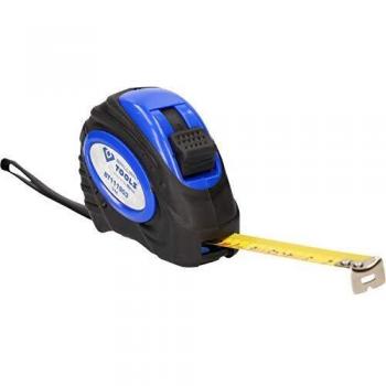 Cinta métrica Brilliant Tools BT111903 Meracie 5m/25mm, con gancho de metal, graduación en milímetros y pulgadas, cuerpo resistente y diseño ergonómico