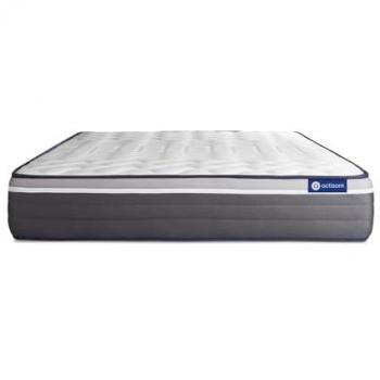 Colchón Actilatex Plus 150x190cm con látex y espuma viscoelástica, muy rígido, 26 cm de grosor, 7 zonas de confort