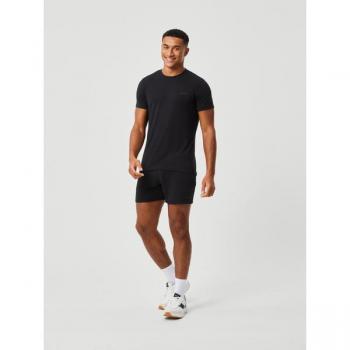 Borg Eco-Friendly Lyocell Blend Black Shorts