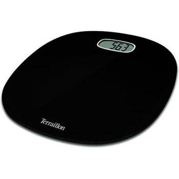 Báscula Digital de Baño Terraillon Pop First Cristal Negro Vidrio
