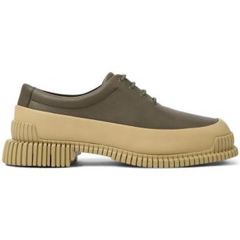 Zapato Camper Pix K200687 Burdeos Mujer | Elegantes Zapatos de Cordones de Piel para Mujer