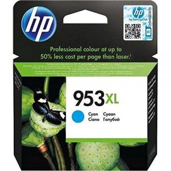 HP 953XL Cyan Original Ink Cartridge 20ml 1600páginas Cian cartucho de tinta - Cartucho de tinta para impresoras