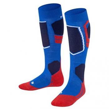 Falke SK4 Advanced Kids Knee-High Ski Socks Blue 35-38