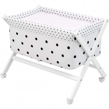 Be Dots - Mini cuna, niñas, color rosa
