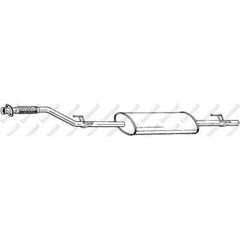 Silenciador Delantero Bosal 293-209 para Mercedes-Benz