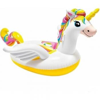 Colchoneta Hinchable Unicornio Intex 201 x 97 x 140 cm (4 Unidades) - Cloruro de Polivinilo Vinilo Estándar