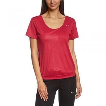 Puma Gym Loose Bubble - Camiseta deportiva de manga corta para mujer