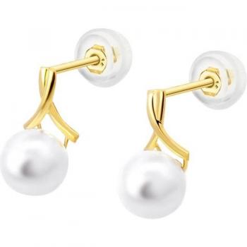 Pendientes Time Road Basics Oro 9K - Mujer