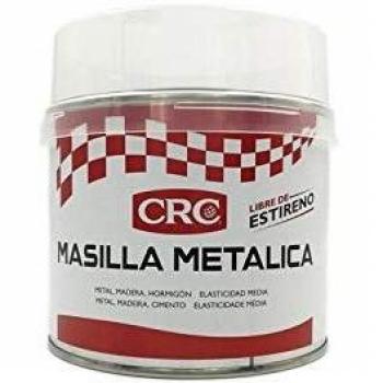 CRC 33123-ES - MASILLA METÁLICA: Masilla reparación superficies metálicas. SIN ESTIRENO 1 Kg