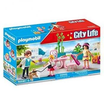 PLAYMOBIL City Life 70593 Cafetería, Para niños de 5 a 12 años
