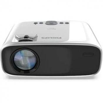 Proyector Philips NeoPix Easy Mini Proyector Portátil Profesional para Hogar/Empresa - 80 1080p FHD LED Altavoces Estéreos 2600 lumens Conectividad Total HDMI USB MicroSD