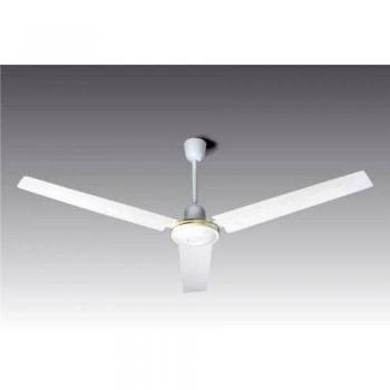 HJM FD2-5 Ventilador Techo, 80 W, Metal, 5 Velocidades, Blanco