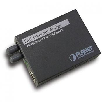 Planet FT-802 10/100Base-TX to 100Base-FX Multi-mode Fiber Media Converter with Compact Metal Housing and Anti-Corrosion Paint, Up to 2km