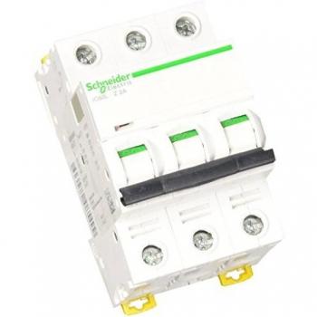 Schneider Electric A9F92302 Interruptor Automático Magnetotérmico Ic60L, 3P, 2A, Curva Z