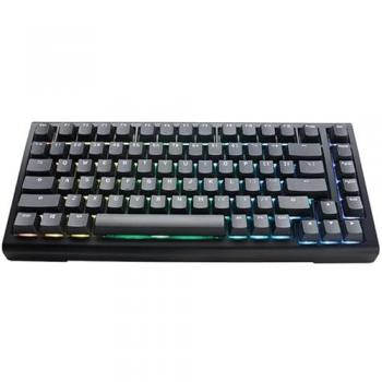Teclado Mecánico Ducky Tinker65 75% RGB Negro MX Speed Plata