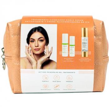 Pack Tratamiento Combinado Doble Serum Antioxidante y Crema Rejuvenecedora de Día - Atache