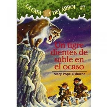Sunset of the Sabertooth: Magic Tree House Series Book 7 by Mary Pope Osborne