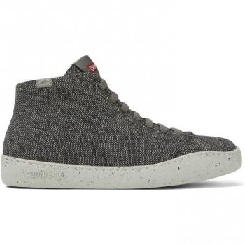 CAMPER Peu Touring Women's Ankle Boots - Grey, Size 39 (US 8.5), Cotton Fabric