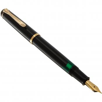 Pelikan Classic M200 Fountain Pen - Black, Medium Nib
