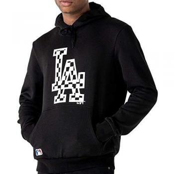 New Era Men's Black XS MLB Infill Logo Hoodie