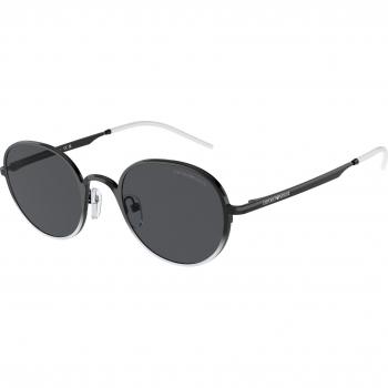 Emporio Armani EA2151 Women's Sunglasses Black Size 48 Col. 337287 Donna Rotonda Nero